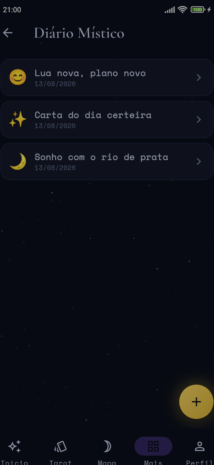 Mística — diário místico